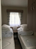 [Holiday hire caravan second bedroom, Norfolk]