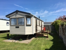 [Holiday hire caravan, Norfolk]